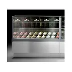 image of Oscartek ITALIA 3 G1150 46" Gelato/Ice Cream Dipping/Display Cabinet w/ Sneeze Guard