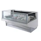 image of Oscartek LA CROSSE SS A2 2150 86" Open Refrigerated Deli Display Case