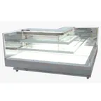 image of Oscartek LA CROSSE SS A2 A90 65" Open Refrigerated Deli Display Case