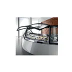 image of Oscartek METRO 2 GA45 80" Gelato/Ice Cream Dipping/Display Cabinet w/ Curved Sneeze Guard