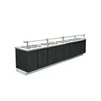 image of Oscartek POZZETTI/BPGL PS10 79" Gelato/Ice Cream Dipping/Display Cabinet w/ Sneeze Guard