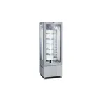 image of Oscartek VISION PLUS V6215 H74 - 25" Single Door Glass Merchandiser, Dual Temp Deli Beverage, 220V 8A