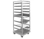 image of FWE OTR-UA-13 13 Pan Mobile Universal Bun / Sheet Pan Rack w/ 1-1/2" Bottom Load Slides - Assembled