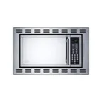 image of Summit OTR24 900 Watts Built-in Microwave Oven, 0.9 cu. ft.