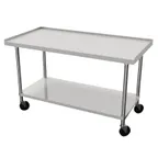 image of Ovention OV-STND-3660 Equipment Stand, 36"H X 60"W, No-Drip V-Edge On Front