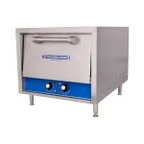 image of Bakers Pride P18S 23" Electric Countertop Pizza Bake Oven w/ 2 Decks, Thermostatic Controls