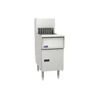 image of Pitco PCF-14 Floor Model Fryer Dump Station w/ 2 Sections, Grease Filter, Removable Tray