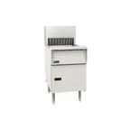 image of Pitco PCF-18 Floor Model Fryer Dump Station w/ 3 Sections, Grease Filter, Removable Tray