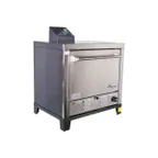 image of Peerless C131P 30" Countertop Gas Pizza Oven with (4) Decks, Single Stack, 30.000 BTU