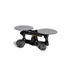 image of Penn Scale 1702 B 8 lb. Baker's Scale with 9" Dia. Painted Steel Plates