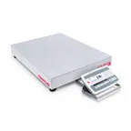 image of Penn Scale D52XW125WQV5 - 250 lb/0.05 lb Bench Scale, 24"x24" Stainless Steel Platform, Washdown, Legal Trade