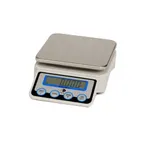 image of Penn Scale PS-10 (CASE OF 4) 10-29 lb Portion Scale, 0.1 oz Accuracy, 1 g, 6-3/10" Stainless Steel Pan, 3/4" LCD