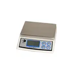 image of Penn Scale PS-20 (CASE OF 4) – 20 lb Portion Scale, 10‑29 lb Capacity, 0.2 oz Res, 1‑1/5" LCD, 10"x9" Stainless