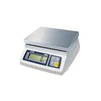 image of Penn Scale SW-20Z Portion Scale, 20 lb Capacity, 10-3/16" x 11-1/4" Steel Platter, 9V/AC Power, Fractional Ounces