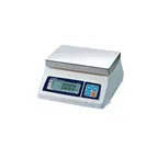 image of Penn Scale SW-5 Portion Digital Scale, 5 lb Capacity, 9-3/4" x 7-3/4" Stainless Steel Platter, Legal for Trade