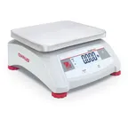 image of Penn Scale V12P6 - Ohaus Valor 1000 Portion Scale, 10-29 lb Capacity, 0.002 lb, 9-5/8" x 7-1/2" Stainless Steel Pan