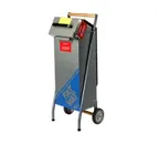 image of Pitco D9109105 40-Lb Shortening Disposal Caddy w/ Spring-Loaded Cover, Front Legs
