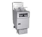image of Pitco SG14RS-6FD Solstice™ Multiple Battery Gas Fryer w/ (6) 50-lb Frypots, Filter Drawer System