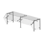 image of Premier Metal & Glass FM2R-A Choice™ Adjustable Self-Service Sneeze Guard