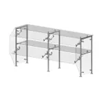 image of Premier Metal & Glass TMT2R-A Choice™ Adjustable Self-Service Sneeze Guard