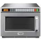 image of Panasonic NE-12523 1200 Watts Commercial Microwave Oven, 0.6 cu. ft.