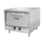 image of Adcraft PO-18 Double-Deck Electric Pizza Oven w/ 18" Deck Width, 2 Removable Ceramic Shelves