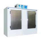 image of Polar Temp 650CWX 70" Exportable Outdoor Ice Merchandiser w/ Solid Door, Cold Wall, 59 cu. ft.