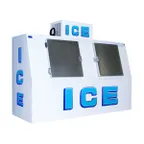 image of Polar Temp 900AD 96" Outdoor Ice Merchandiser w/ Solid Door, Auto Defrost, 90 cu. ft.