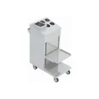 image of Piper Products 1ATCA-SN Tray, Silverware & Napkin Dispenser, Cantilever Style