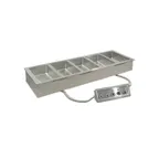 image of Piper Products 3HFW-1DM Drop-In Hot Food Multi-Well, Electric