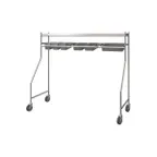 image of Piper Products 411-1215 Stainless Steel Tray Starter Station - 71-3/4"L x 61-3/8"H