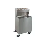 image of Piper Products AT-ST-OSW8 Stainless Steel Mobile Tray Dispenser