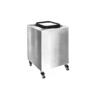 image of Piper Products AT-ST Tray Dispenser, Cabinet Style, Enclosed Base, Mobile Design