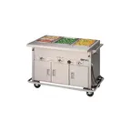 image of Piper Products DME-5-PTS-BH 78" Pipermatic Serving Counter, (5) Sealed Wells