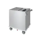 image of Piper Products ICE-3 Stainless Steel Mobile Ice Bin, 200 lb, Silver