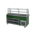 image of Piper Products R4-CB 60" Reflections Serving Counter, Cool Breeze Refrig. Cold Pan Unit, (4) Pan