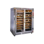 image of Piper Products RP-30 Insulated Mobile Reach-In Proofer/Warmer, Two Section Full Height Dutch Glass Door 32 Full-Size Pan Capacity