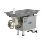 image of Pro-Cut KG-22W-XP Bench Electric Meat Grinder, #22 Hub, 2 HP, 220V, 1800 lb/hr, Stainless Body, Cast Iron, Safety Guard