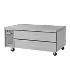 image of Turbo Air PRCBE-60F-N 60" 2 Drawers Pro Series Freezer Chef Base, Marine Edge, 9.77 cu. ft.