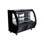 image of Pro-Kold DDC 60 56" Curved Refrigerated Deli Display Case