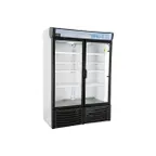 image of Pro-Kold DURF 32W 40" 2 Glass Door Freezer Merchandiser in White, 32 cu. ft.