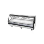 image of Pro-Kold MCRU 100 W 99" Double Duty Curved Refrigerated Meat Display Case, Remote