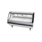 image of Pro-Kold MCSC 80 W 82" Double Duty Curved Refrigerated Meat Display Case