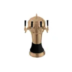image of Perlick 4056BK5B Roma Draft Beer Dispensing Tower, 5 Faucets