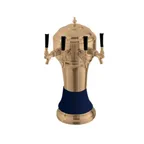 image of Perlick 4056BL5B Roma Draft Beer Dispensing Tower, 5 Faucets