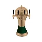 image of Perlick 4056GR3B Roma Draft Beer Dispensing Tower, 3 Faucets