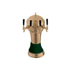 image of Perlick 4056GR4B Roma Draft Beer Dispensing Tower, 4 Faucets