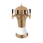 image of Perlick 4056WH5B Roma Draft Beer Dispensing Tower, 5 Faucets