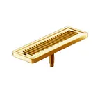 image of Perlick 5028TF 5000 Series Drip Tray Trough, Surface Mount, 24"W X 4-7/8"D