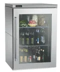 image of Perlick BBR24 Refrigerated Back Bar Cabinet w/ 7 Cu Ft Capacity, 1 Hinged Door, Remote